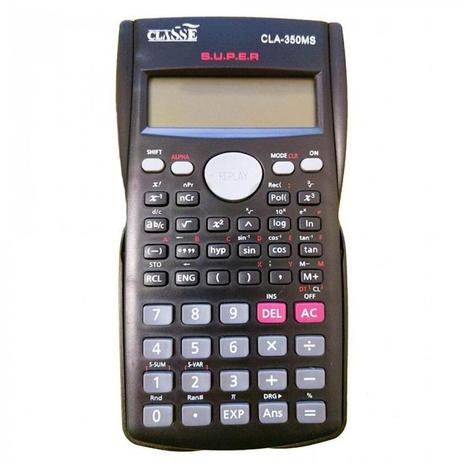 Calculadora Classe Cientifica Cla- 350ms 10digitos - Classe jl Menor preço em Calculadora Classe Cientifica Cla- 350ms 10digitos - Classe jl