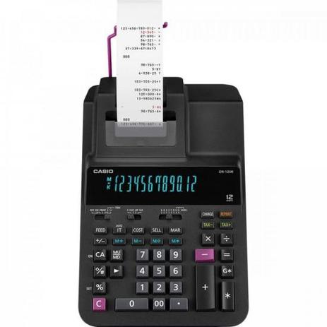 Calculadora com Bobina DR-120R-BK Preta CASIO é boa?