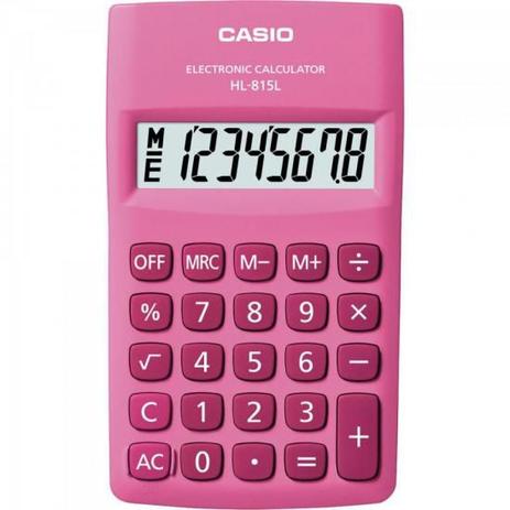 Calculadora de Bolso 8 Dígitos HL815L Rosa CASIO é boa?
