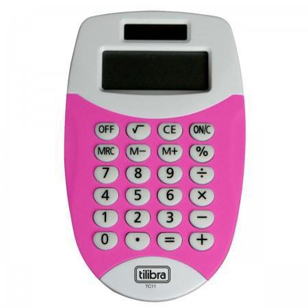 Calculadora de Bolso 8 Dígitos Pequena Tc11 Rosa Tilibra Menor preço em Calculadora de Bolso 8 Dígitos Pequena Tc11 Rosa Tilibra