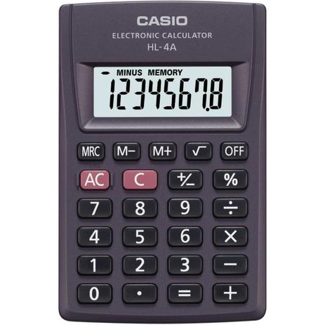 Calculadora de Bolso 8DIGITOS Pratica Preta - Casio é boa?