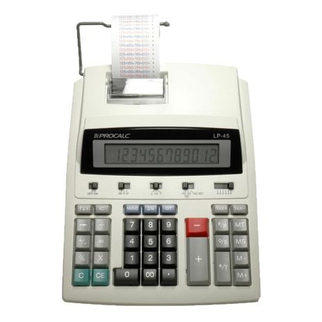 Calculadora de Impressão Procalc LP45 Menor preço em Calculadora de Impressão Procalc LP45