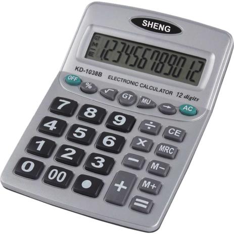 Calculadora de Mesa 12DIGITOS Pilha AAA Prata - Hoopson é ruim? Calculadora de Mesa 12DIGITOS Pilha AAA Prata - Hoopson é boa?