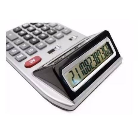 Calculadora De Mesa 2 LCD 12 Dígito Com Testa dinheiro falso - PRATA - 13 - PILHA AA - Kenko é ruim? Calculadora De Mesa 2 LCD 12 Dígito Com Testa dinheiro falso - PRATA - 13 - PILHA AA - Kenko é boa?