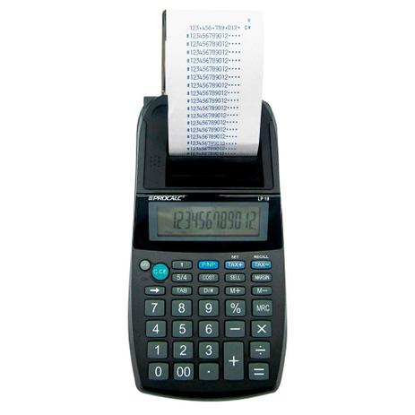 Calculadora de Mesa com Bobina Procalc LP18 12 Digitos é boa?