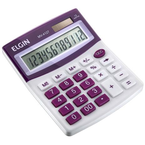 Calculadora De Mesa Elgin MV4127 12 Dígitos Branca E Roxa é ruim? Calculadora De Mesa Elgin MV4127 12 Dígitos Branca E Roxa é boa?