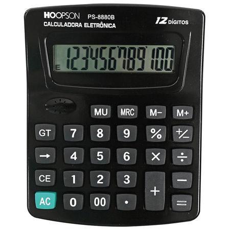 Calculadora de mesa PS-8880B Hoopson - Mercoriental Menor preço em Calculadora de mesa PS-8880B Hoopson - Mercoriental