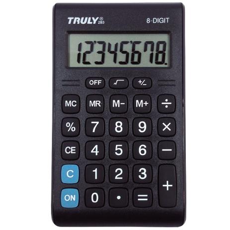 Calculadora de Mesa Truly 283 8 Dígitos Menor preço em Calculadora de Mesa Truly 283 8 Dígitos