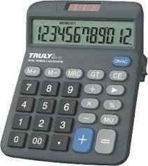 Menor preço em Calculadora De Mesa Truly 833-12 12 Dígitos - Trully