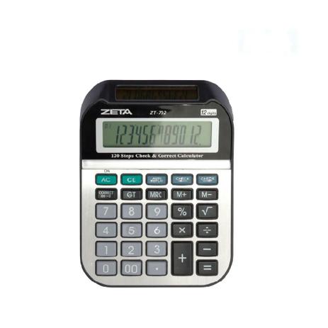 Calculadora de mesa ZT702 Zeta Menor preço em Calculadora de mesa ZT702 Zeta