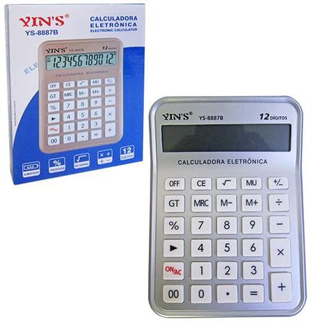 Calculadora eletrônica 12 dígitos 21,5x15,5cm - Imporiente é ruim? Calculadora eletrônica 12 dígitos 21,5x15,5cm - Imporiente é boa?