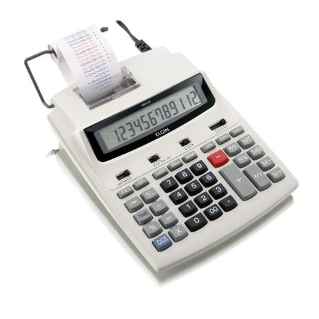 Calculadora Eletrônica de Mesa Elgin MB 6125 12 Dígitos Visor LCD c/ Bobina Velocidade de Impressão 2.03 Linhas/segundo Menor preço em Calculadora Eletrônica de Mesa Elgin MB 6125 12 Dígitos Visor LCD c/ Bobina Velocidade de Impressão 2.03 Linhas/segundo