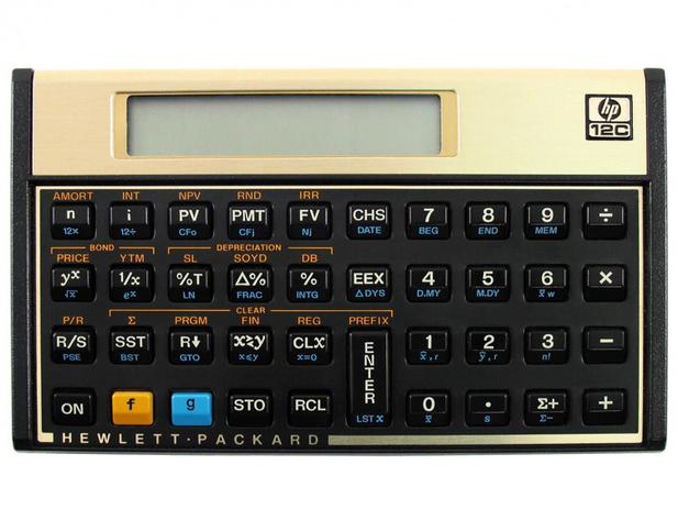 Calculadora Financeira Hp 12c Preta com Dourada Original Nova - Importados Menor preço em Calculadora Financeira Hp 12c Preta com Dourada Original Nova - Importados