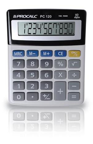 Calculadora Mesa Pc120 Procalc Menor preço em Calculadora Mesa Pc120 Procalc