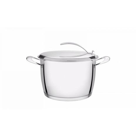 Caldeirão Aço Inox com Fundo Triplo 5,5L Ventura Tramontina Menor preço em Caldeirão Aço Inox com Fundo Triplo 5,5L Ventura Tramontina