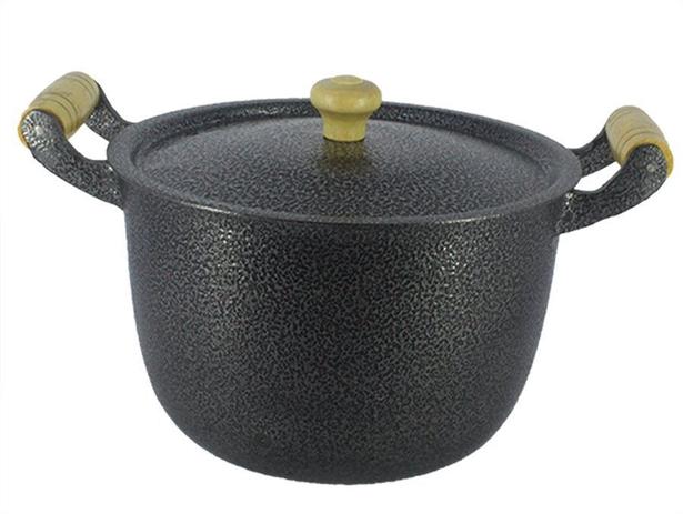 Caldeirão Aluminio Batido Craqueado Preto Numero 32 - Diviforte Menor preço em Caldeirão Aluminio Batido Craqueado Preto Numero 32 - Diviforte