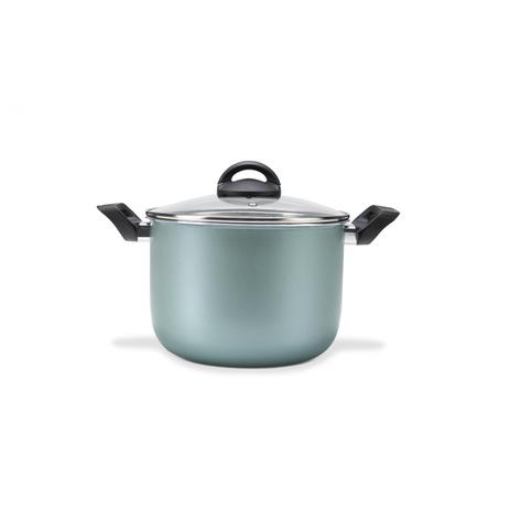 Caldeirao Com Tampa Ø22Cm 5,5L Chilli Turquesa Brinox Menor preço em Caldeirao Com Tampa Ø22Cm 5,5L Chilli Turquesa Brinox