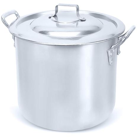 Caldeirão de Aluminio reforçado Linha Hotel nr 36 Polido ASJ Menor preço em Caldeirão de Aluminio reforçado Linha Hotel nr 36 Polido ASJ