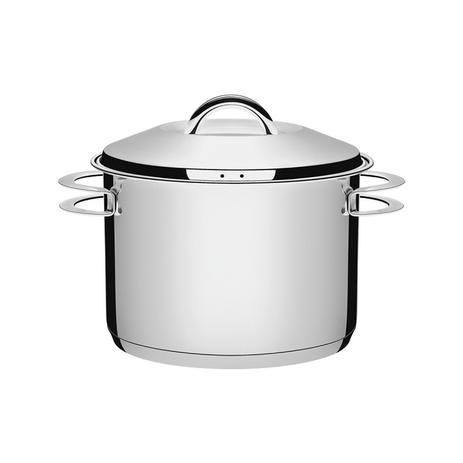 Caldeirão em aço inox com tampa e alças 28 cm 11,9 l - tramontina Menor preço em Caldeirão em aço inox com tampa e alças 28 cm 11,9 l - tramontina