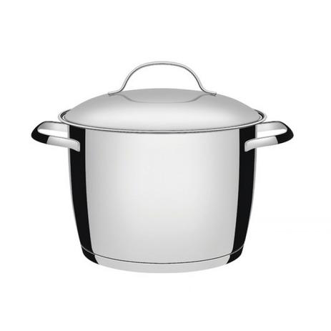 Caldeirão Inox Fundo Triplo 7,5L Allegra Tramontina Cinza Menor preço em Caldeirão Inox Fundo Triplo 7,5L Allegra Tramontina Cinza