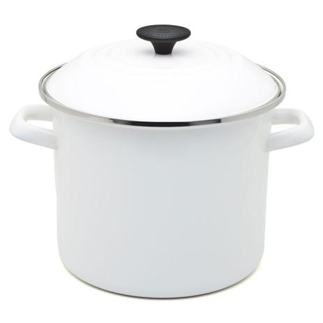 Caldeirão Stock Pot 7,3 Litros Branco Le Creuset Menor preço em Caldeirão Stock Pot 7,3 Litros Branco Le Creuset