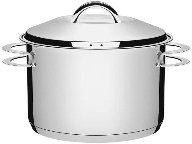 Caldeirão Tramontina Inox 4,6L 20cm com Tampa - Solar 62505/200 Menor preço em Caldeirão Tramontina Inox 4,6L 20cm com Tampa - Solar 62505/200