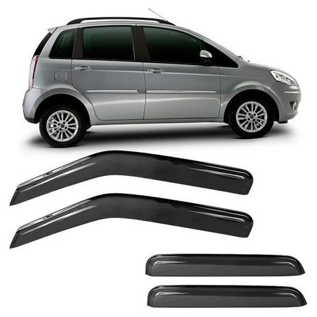 Calha de Chuva Acrílica Adesiva Fiat Idea 2005 a 2011 4 Portas - Top mix Menor preço em Calha de Chuva Acrílica Adesiva Fiat Idea 2005 a 2011 4 Portas - Top mix