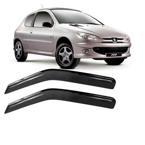 Calha de Chuva Acrílica Adesiva Volkswagen Fox 2 portas - Top mix Menor preço em Calha de Chuva Acrílica Adesiva Volkswagen Fox 2 portas - Top mix