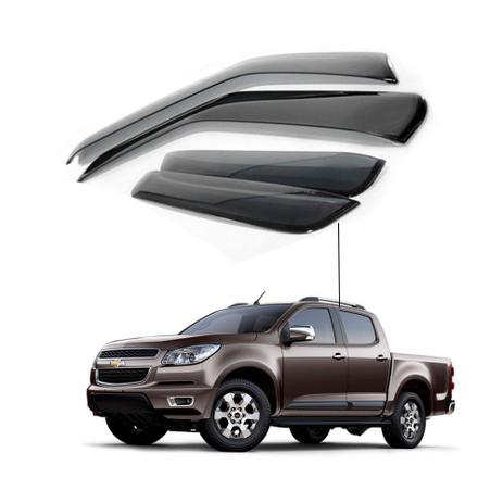 Calha de Chuva Chevrolet Gm S-10 4p 2012 a 2015 Menor preço em Calha de Chuva Chevrolet Gm S-10 4p 2012 a 2015