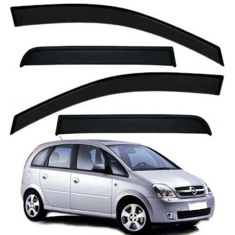 Calha de Chuva Defletor Chevrolet Meriva 2003 a 2012 Fumê 2004 2005 2006 2007 2008 2009 2010 2011 - Ecoflex Menor preço em Calha de Chuva Defletor Chevrolet Meriva 2003 a 2012 Fumê 2004 2005 2006 2007 2008 2009 2010 2011 - Ecoflex