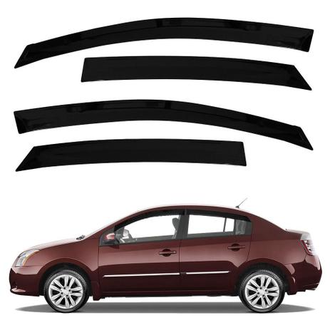 Calha de Chuva Defletor Sentra 2014 a 2020 Acrilico Tgpoli Menor preço em Calha de Chuva Defletor Sentra 2014 a 2020 Acrilico Tgpoli