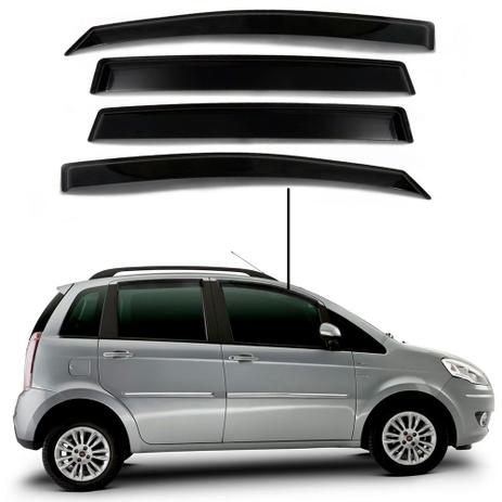Calha de Chuva Fiat Idea 2004 2006 2010 2018 - Tiger acessórios Menor preço em Calha de Chuva Fiat Idea 2004 2006 2010 2018 - Tiger acessórios