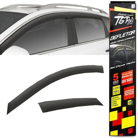 Calha De Chuva TG Poli Chevrolet GM Captiva 08/15 - 4 PTS Menor preço em Calha De Chuva TG Poli Chevrolet GM Captiva 08/15 - 4 PTS