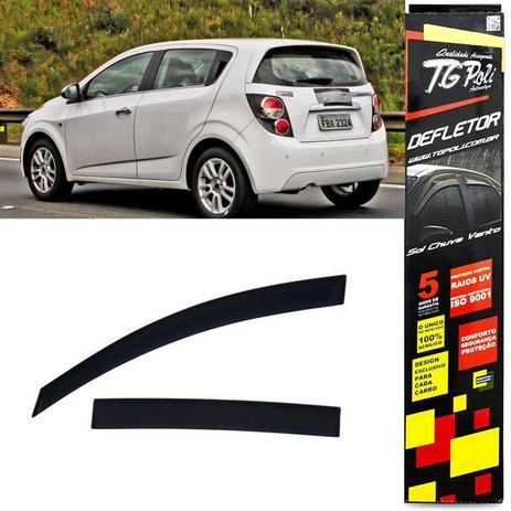 Calha De Chuva TG Poli Chevrolet GM Sonic 12/15 - 4 PTS Menor preço em Calha De Chuva TG Poli Chevrolet GM Sonic 12/15 - 4 PTS