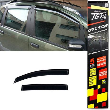 Calha De Chuva TG Poli Fiat Idea 05/16 - 4 Pts Menor preço em Calha De Chuva TG Poli Fiat Idea 05/16 - 4 Pts