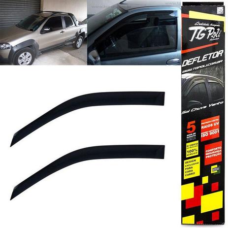 Calha De Chuva TG Poli Fiat Palio 96/10 Strada 14/16 - 2/3 Pts Menor preço em Calha De Chuva TG Poli Fiat Palio 96/10 Strada 14/16 - 2/3 Pts