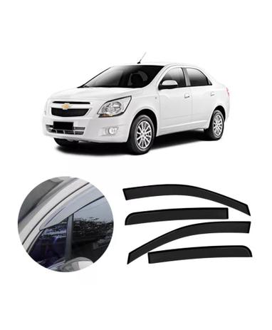 Calha Defletor De Chuva Chevrolet Cobalt 4 Portas Tg Poli Menor preço em Calha Defletor De Chuva Chevrolet Cobalt 4 Portas Tg Poli