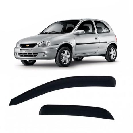 CALHA DEFLETORA DE CHUVA Chevrolet CORSA HATCH / WAGON / SEDAN E CLASSIC 4P 94/2014 - Tg poli Menor preço em CALHA DEFLETORA DE CHUVA Chevrolet CORSA HATCH / WAGON / SEDAN E CLASSIC 4P 94/2014 - Tg poli