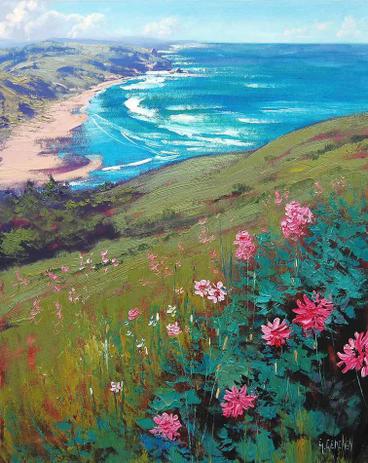 Califórnia Beach - Graham Gercken - Tela 60x76 Para Quadro - Santhatela é boa?