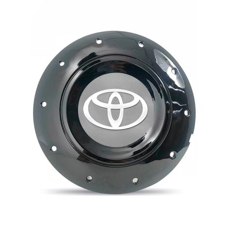 Calota Centro Roda Ferro VW Amarok Aro 13 14 15 4 Furos Preta Brilhante Emblema Toyota Prata é boa?