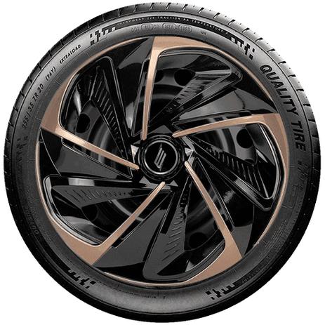 Calota Esportiva Aro 14 Elitte Universal Preta Dourada linha Nitro E4806 - Elitte calotas Menor preço em Calota Esportiva Aro 14 Elitte Universal Preta Dourada linha Nitro E4806 - Elitte calotas