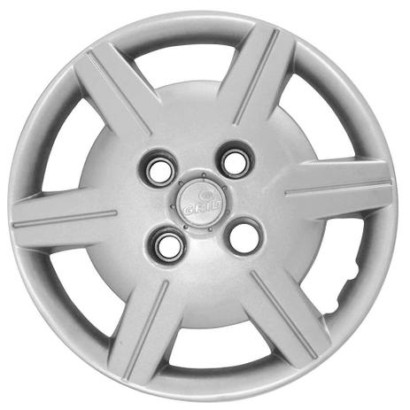 Calota Grid Aro 13 Prata Gm Corsa Classic 2012 a 2015 Unidade Menor preço em Calota Grid Aro 13 Prata Gm Corsa Classic 2012 a 2015 Unidade