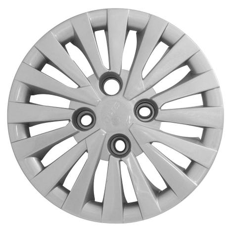 Calota Grid Aro 13 Prata Vw Gol Voyage G5 G6 2014 Unidade Menor preço em Calota Grid Aro 13 Prata Vw Gol Voyage G5 G6 2014 Unidade