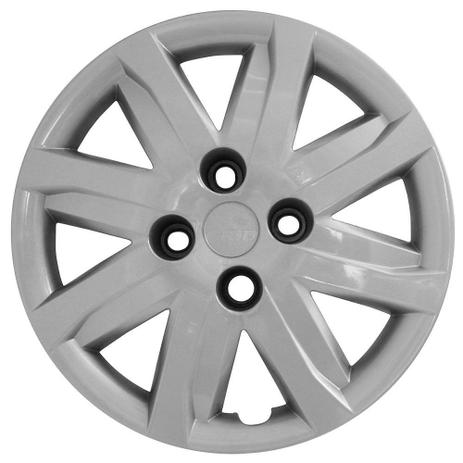 Calota Grid Aro 14 Prata Vw Gol 1.6 Saveiro 2012 e 2013 Unidade Menor preço em Calota Grid Aro 14 Prata Vw Gol 1.6 Saveiro 2012 e 2013 Unidade