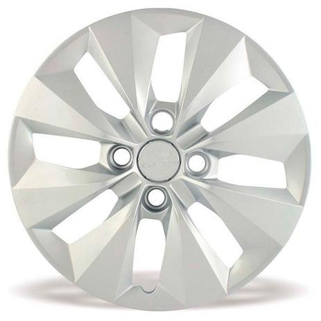 Calota Grid Aro 14 Prata VW Gol Voyage G5 G6 2013 Unidade Menor preço em Calota Grid Aro 14 Prata VW Gol Voyage G5 G6 2013 Unidade