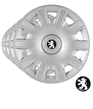 Calota Jogo Aro 15 Peugeot 206 207 307 (encaixe) 4 peças - GRID Menor preço em Calota Jogo Aro 15 Peugeot 206 207 307 (encaixe) 4 peças - GRID
