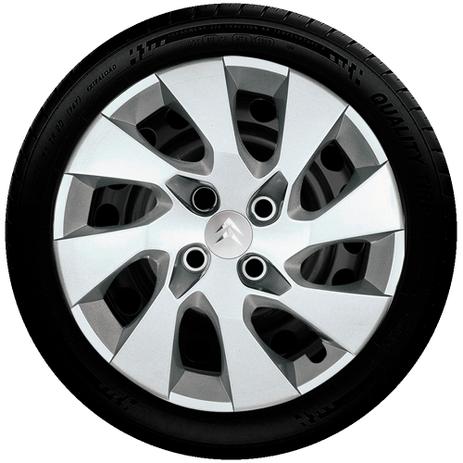 Calota Mod. Original Aro 15 Citroen C3 Xsara picasso Santo Andre G195 - Grid calotas Menor preço em Calota Mod. Original Aro 15 Citroen C3 Xsara picasso Santo Andre G195 - Grid calotas