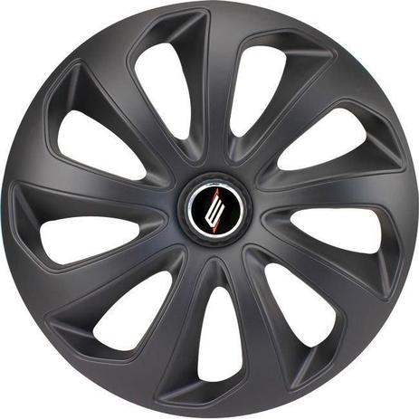 Calota Universal modelo Velox Aro 14 polegadas Preta Fosco Elitte Menor preço em Calota Universal modelo Velox Aro 14 polegadas Preta Fosco Elitte