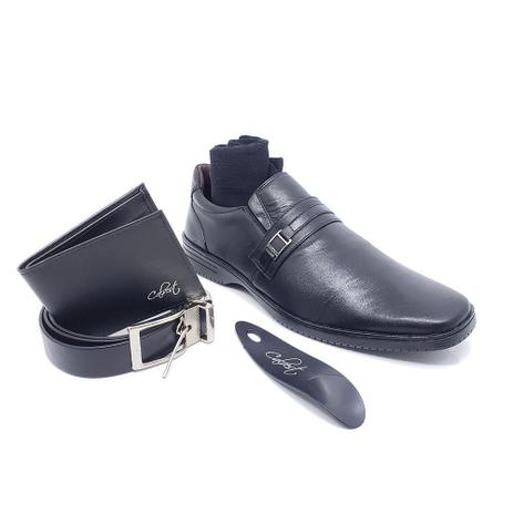 Calvest KIT 5 em 1 Sapato Social - 5040 - Sapato Social Masculino -  Magazine Luiza