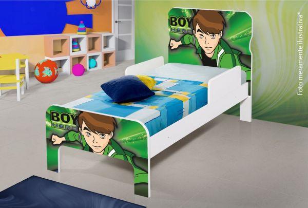 Cama Adesivada Infantil Menino Herói  Branca - Divaloto Móveis é boa?